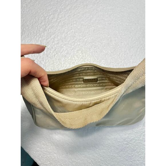 Prada  Re-Nylon Saffiano Mini Re-Edition 2000 Bag Deserto - Picture 5 of 15